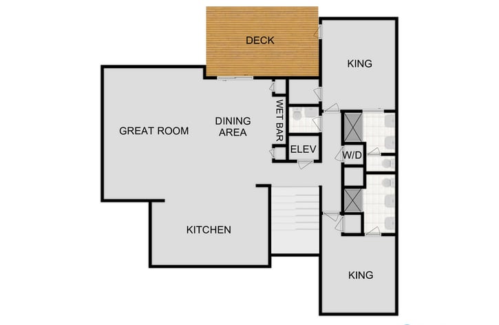 Map of Second Floor