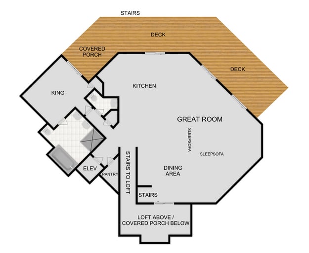 Map of Second Floor