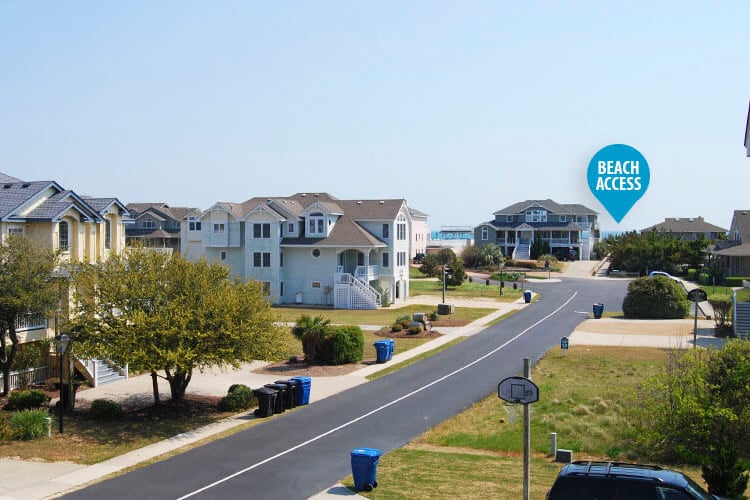 Beach Access Right Down the Street