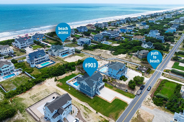 Path to Beach & Beach Access Nearby | Coral