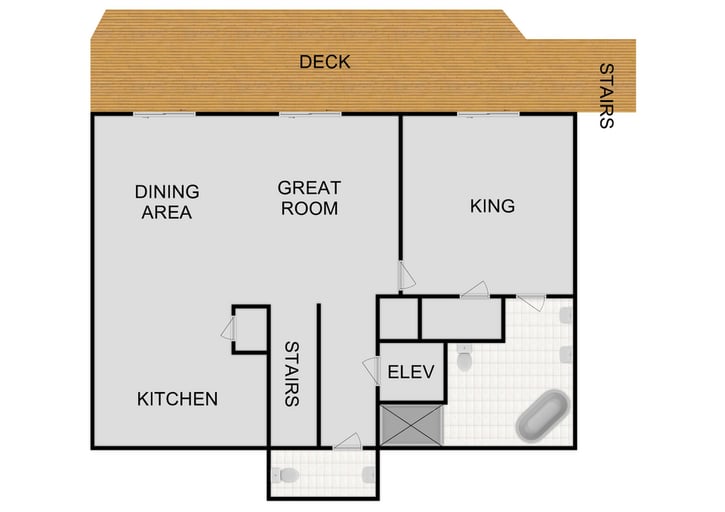 Map of Second Floor