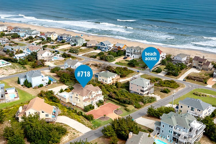 Beach Access Right Around the Corner