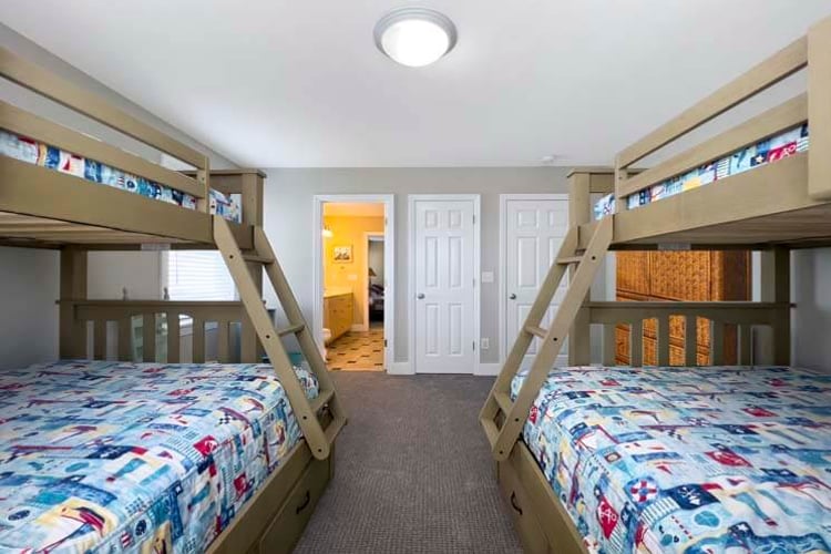 1st Floor Pyramid Bunks with Shared Bath