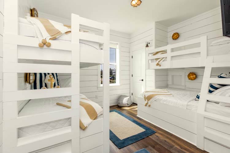 Ground Floor Pyramid & Twin Bunk with Private Bath