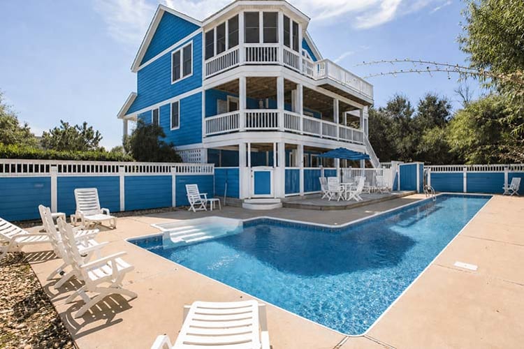 Poolside Exterior