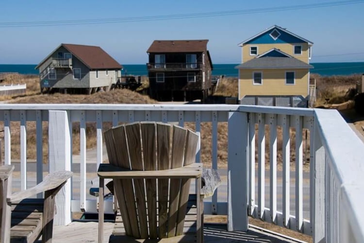 Ocean View from 2nd Floor Deck
