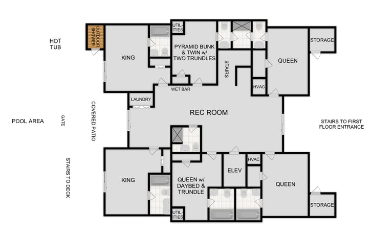 Map of Ground Floor