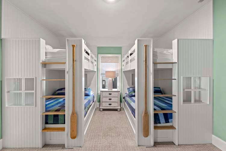 Ground Floor Double Bunks with Private Bath