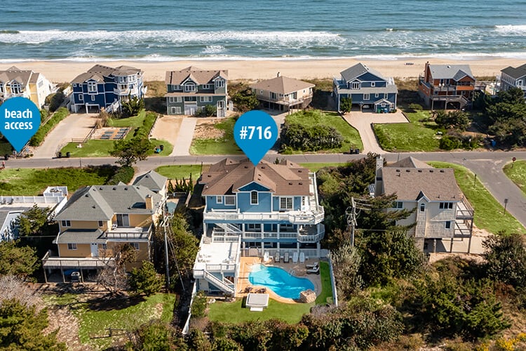 Right Across the Street from the Beach!