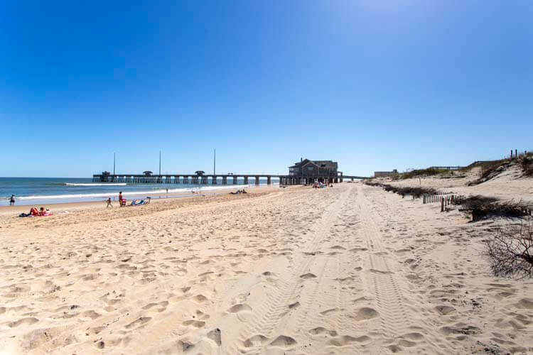 Beach South Towards Jenette's Pier