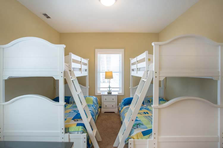 Ground Floor Pyramid Bunks with Private Bath
