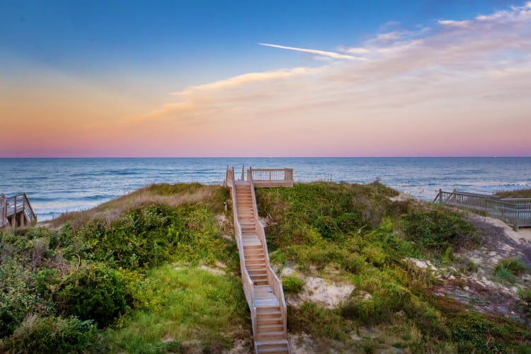 Ocean Views and Dune Top Deck