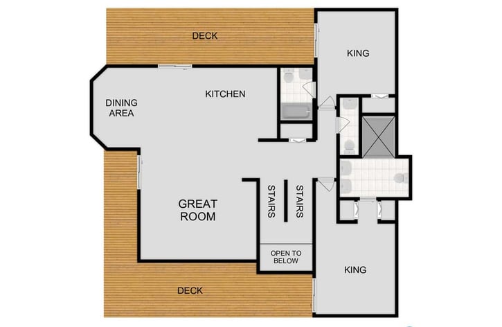 Map of Second Floor