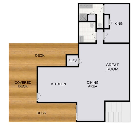 Map of Second Floor