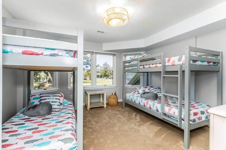 Ground Floor Twin Bunks with Private Bath