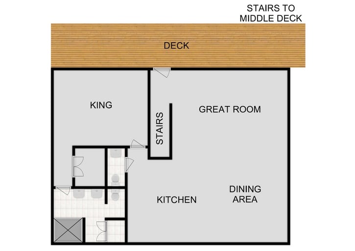 Map of Second Floor