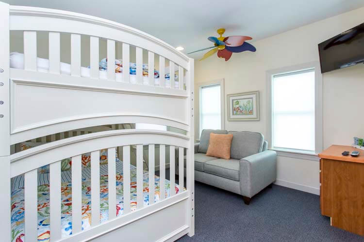 Ground Floor Double Bunk with Shared Bath