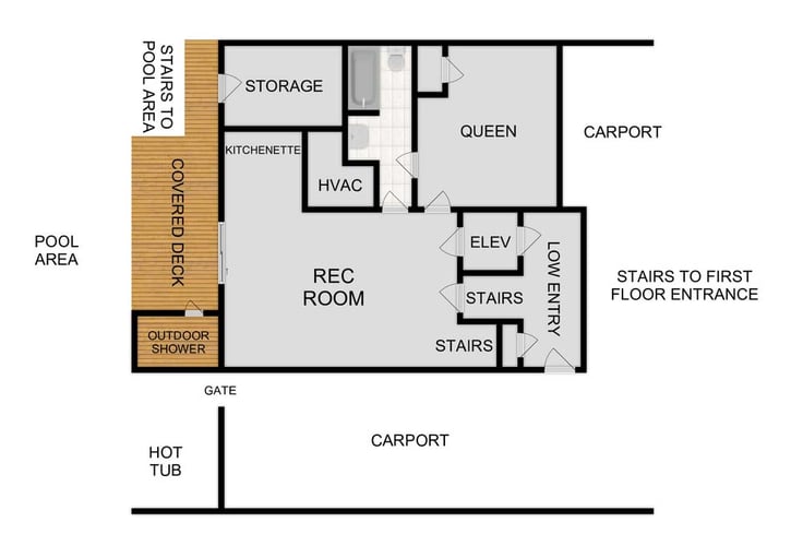 Map of Ground Floor