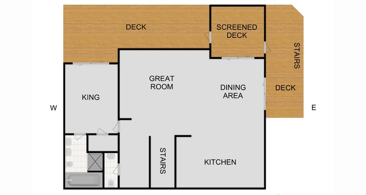 Map of Second Floor