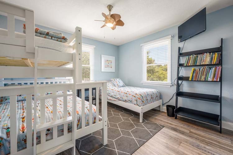 1st Floor Pyramid Bunk & Twin Bedroom
