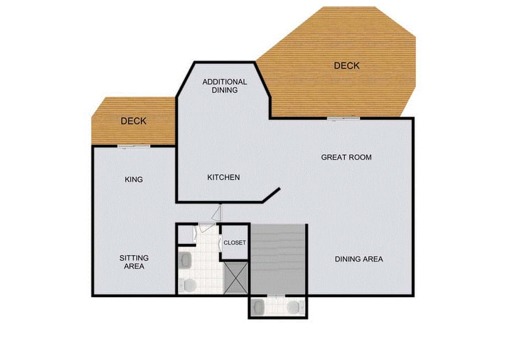Map of Second Floor