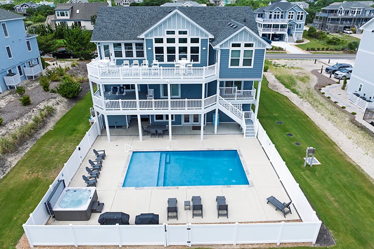 Poolside Exterior