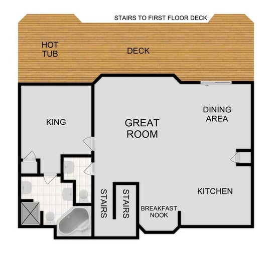 Map of Second Floor