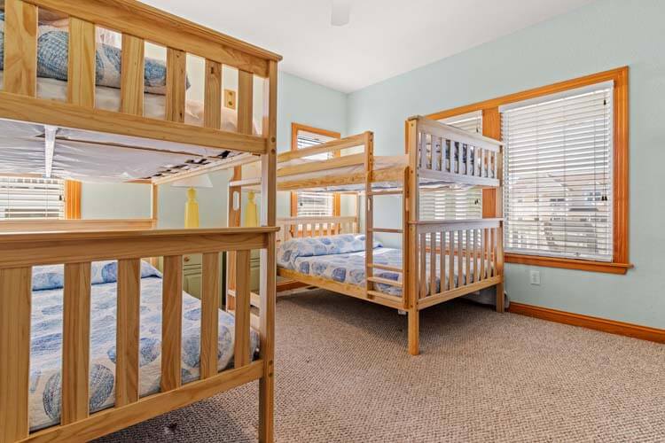 1st Floor Double Bunks with Private Bath