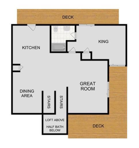 Map of Second Floor