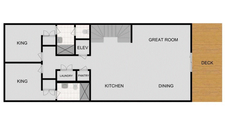 Map of Second Floor