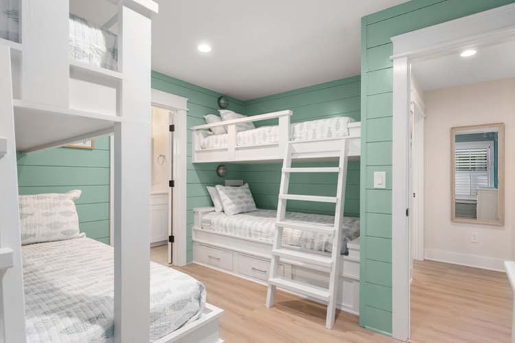 1st Floor Pyramid & Twin Bunk with Private Bath (2)