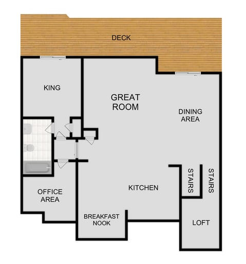 Map of Second Floor