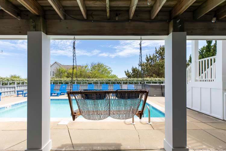 Poolside Hammock Swing