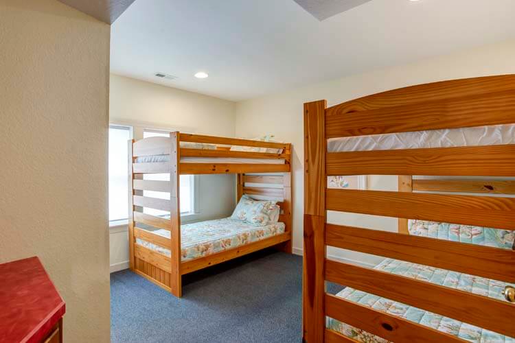 Ground Floor Twin Bunks with Shared Bath