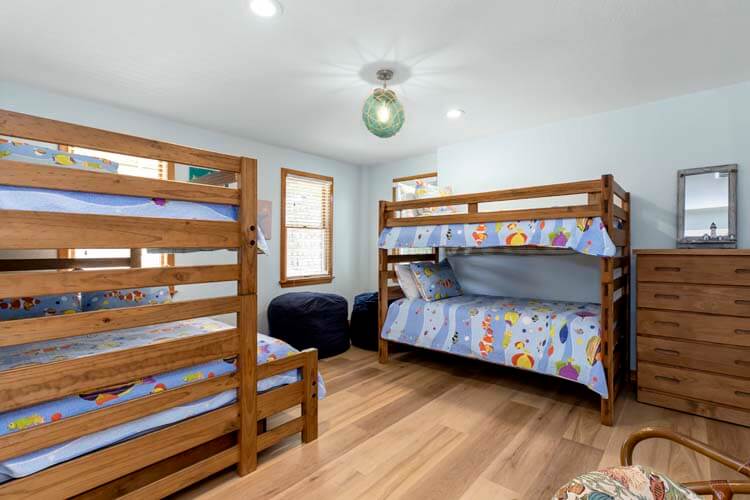 Ground Floor Pyramid & Twin Bunks Bedroom