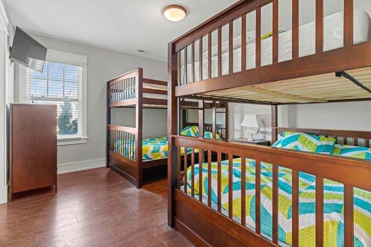 Ground Floor Double Bunks with Private Bath