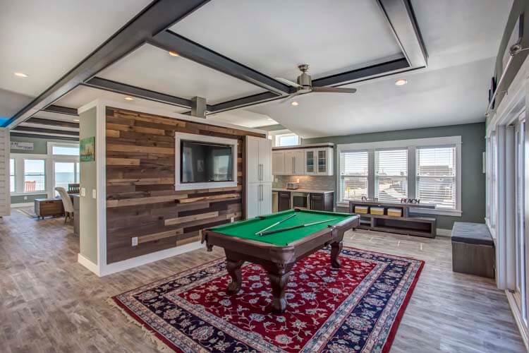 Kitty Hawk beach rental interior