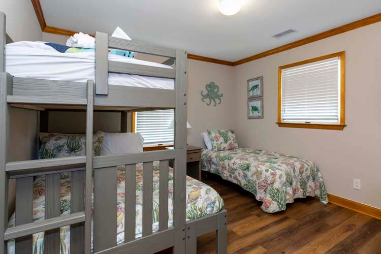 1st Floor Pyramid Bunk and Twin Bedroom