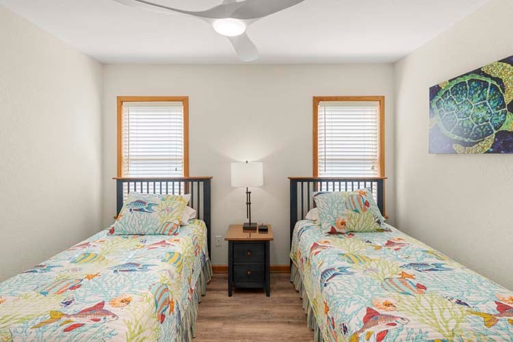 1st Floor Twins with Shared Bath