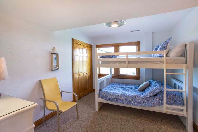 Ground Floor Double Bunk with Shared Bath