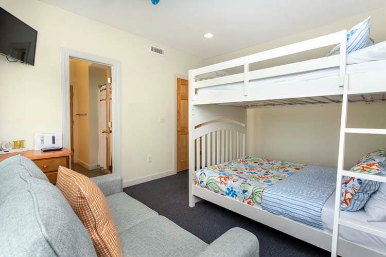 Ground Floor Double Bunk with Shared Bath