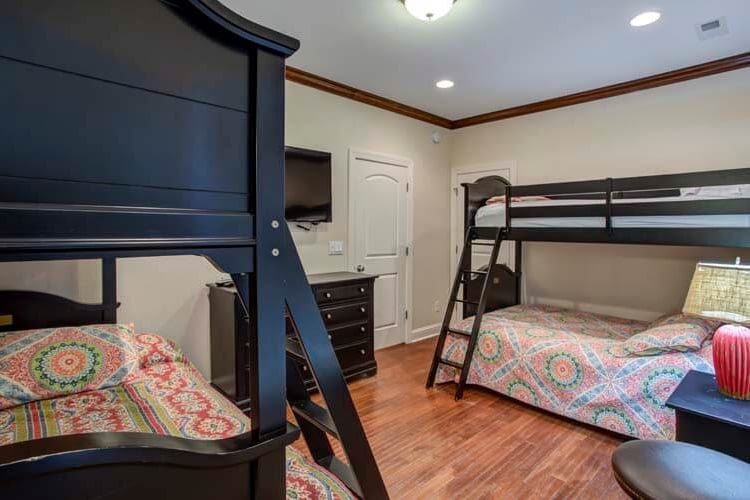 Ground Floor Pyramid Bunks with Private Bath