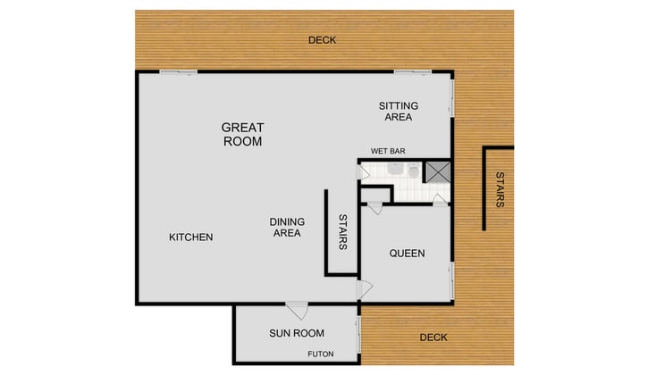 Map of Second Floor