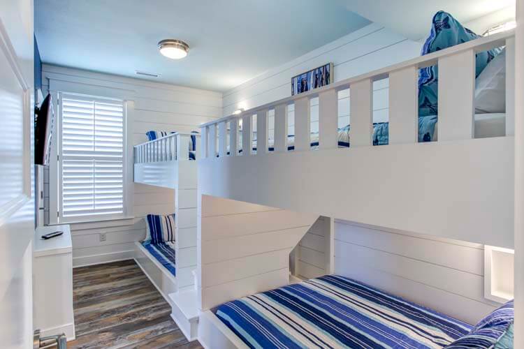 Ground Floor Double Bunks with Shared Bath