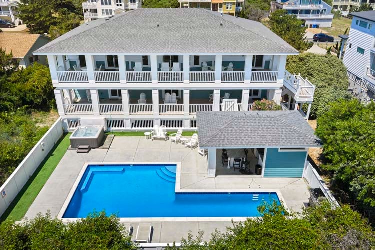 Poolside Exterior