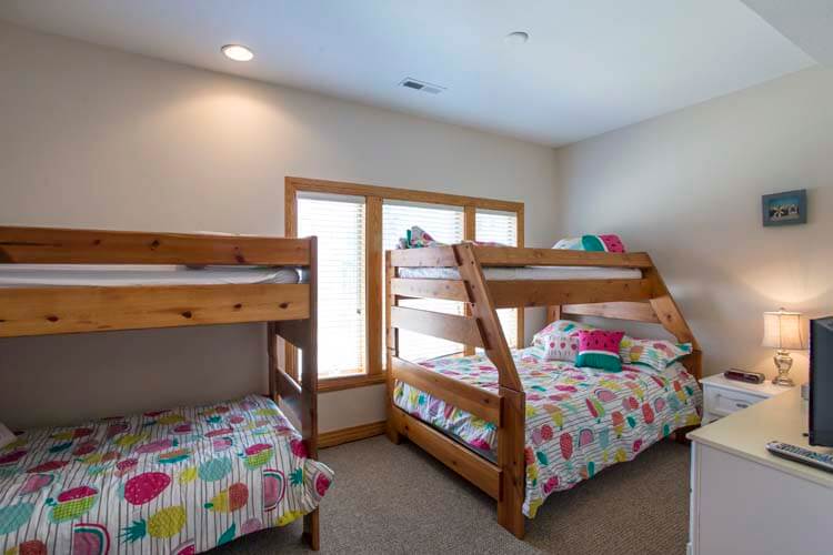 Ground Floor Pyramid and Twin Bunk Bedroom