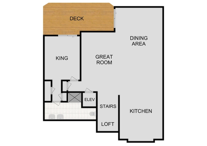 Map of Second Floor