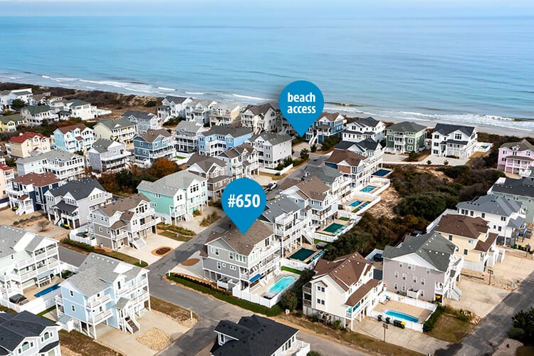 Beach Access Right Down the Street