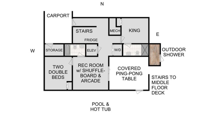 Map of Ground Floor