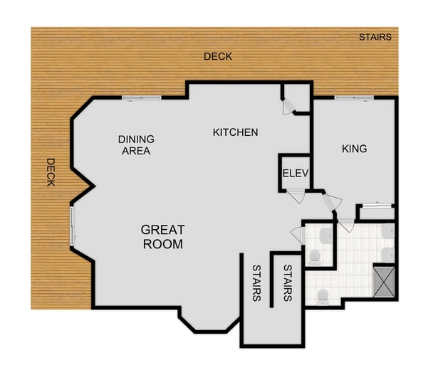 Map of Second Floor